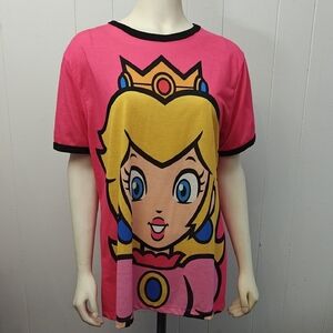 Nintendo Pink Princess Character Tee